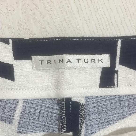 Trina Turk Monochrome High Waist Shorts - Picture 3 of 5